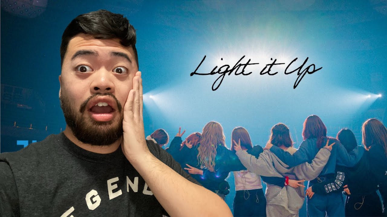 Моя реакция на песню Light It Up группы NiziU (официальный аудиоклип)