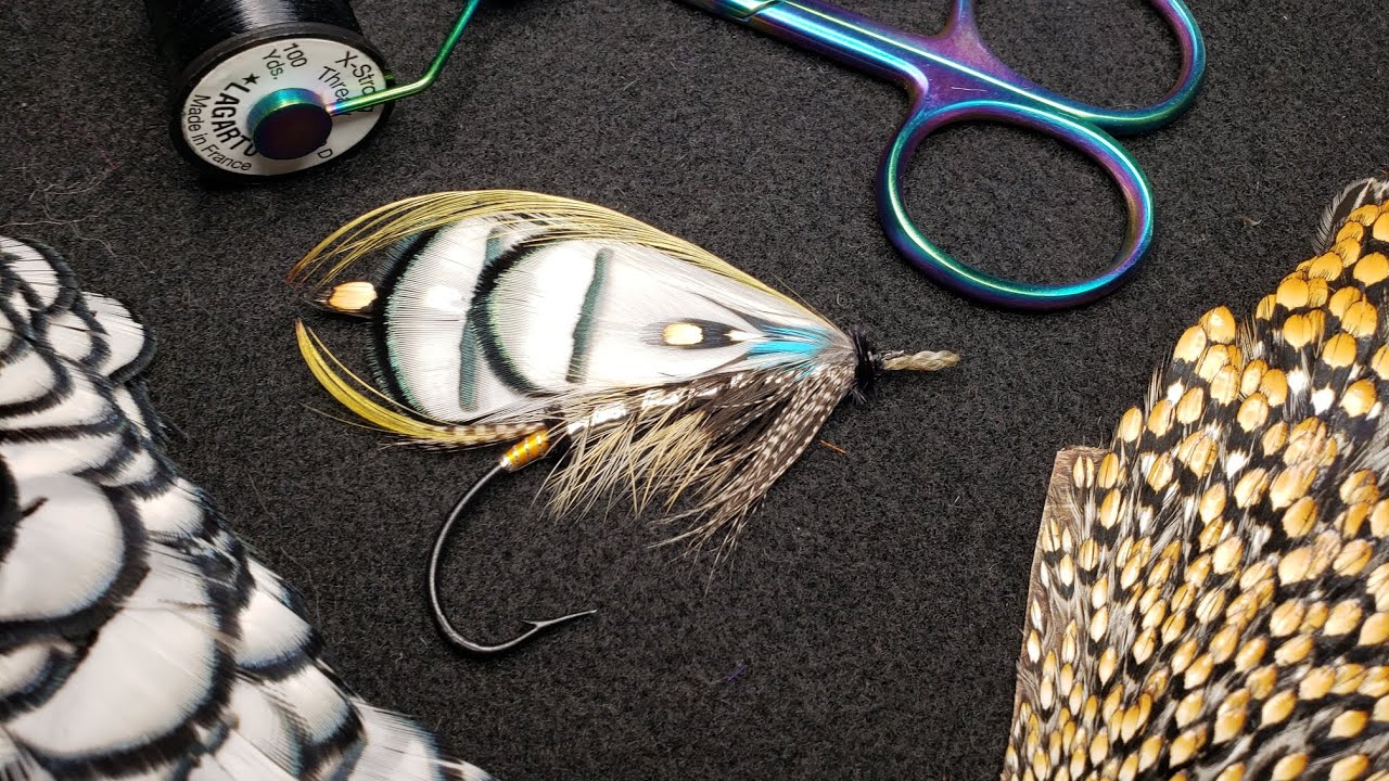 Tying a Feather Wing Classic Salmon Fly: The Lady Amherst