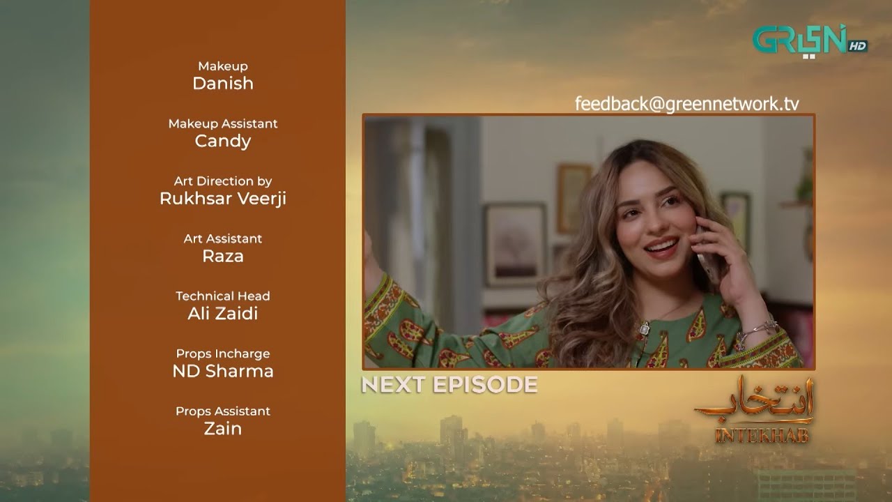 Intekhab Episode 05 Teaser | 15th June 2026 | Sukaina Khan - Fahad Sheikh | Green TV Entertainment