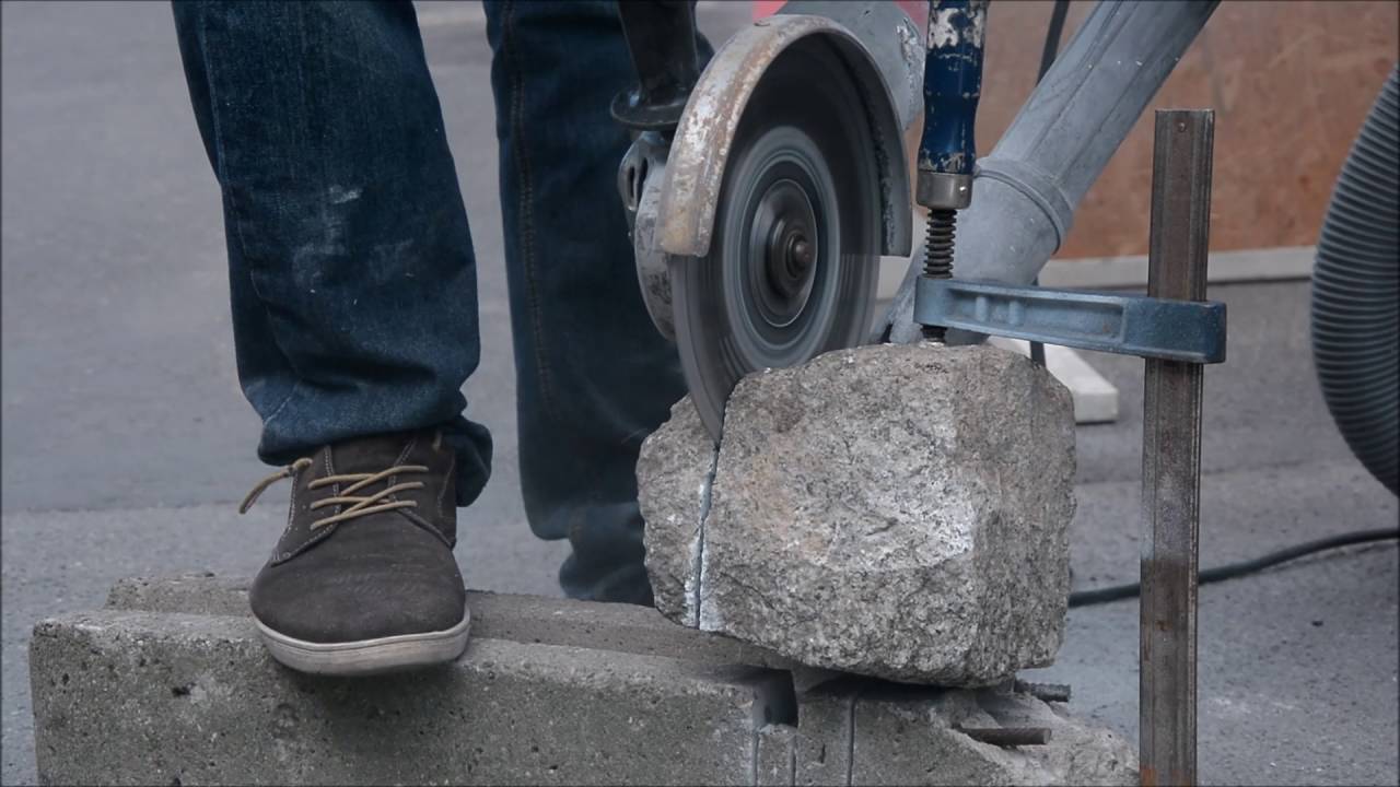 TEST - Tarcza diamentowa MARCRIST i DIAM - Cięcie betonu zbrojonego,  kamienia i Metalu!