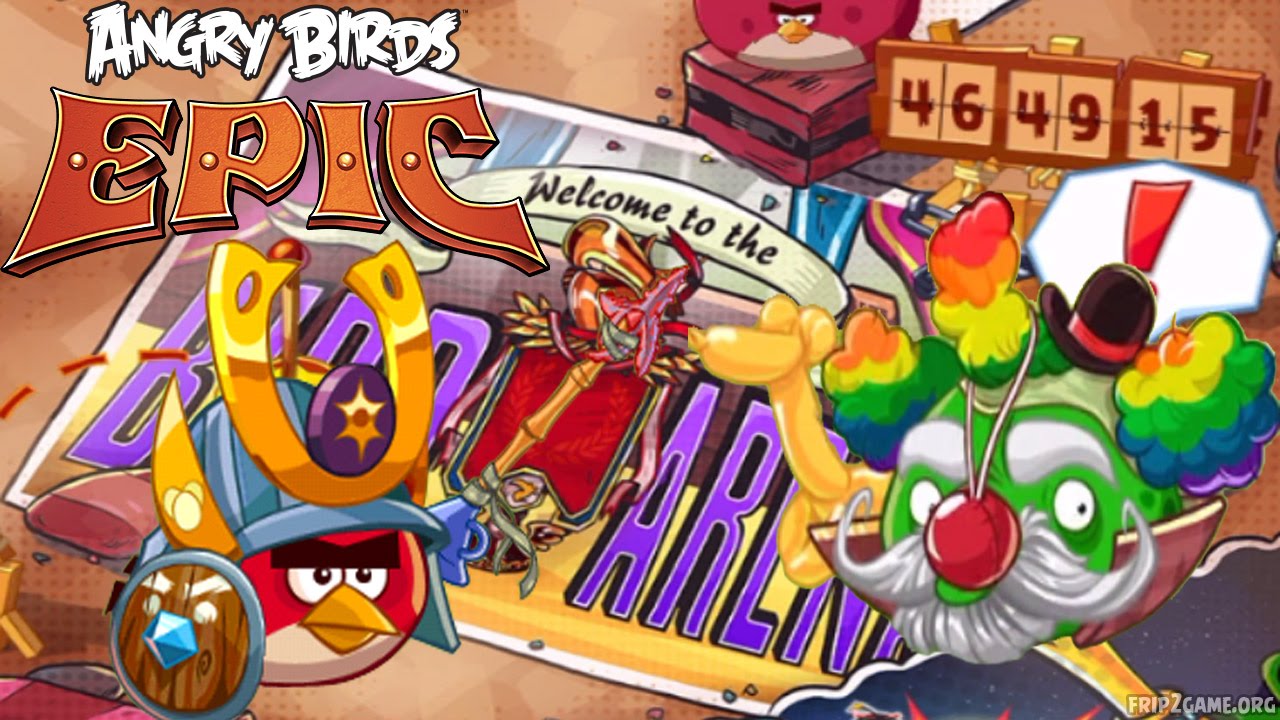 Angry Birds Epic - Epic's Anniversary Party 7 8 9 10 Birds Arena Portal 3 Walkthrough
