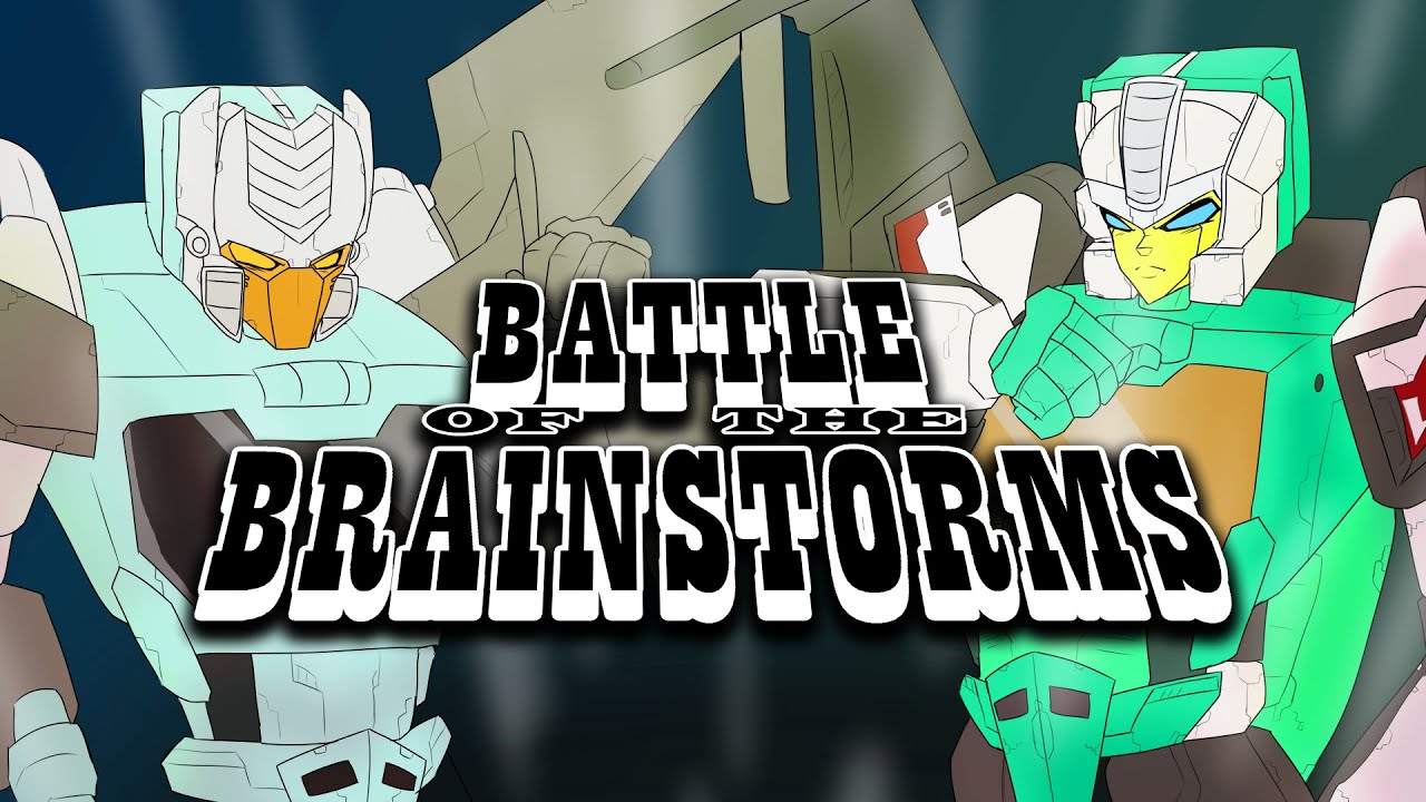 [REVIEW/COMPARISON] BATTLE OF THE BRAINSTORMS - Transformers  Titans Return & Retro Headmasters