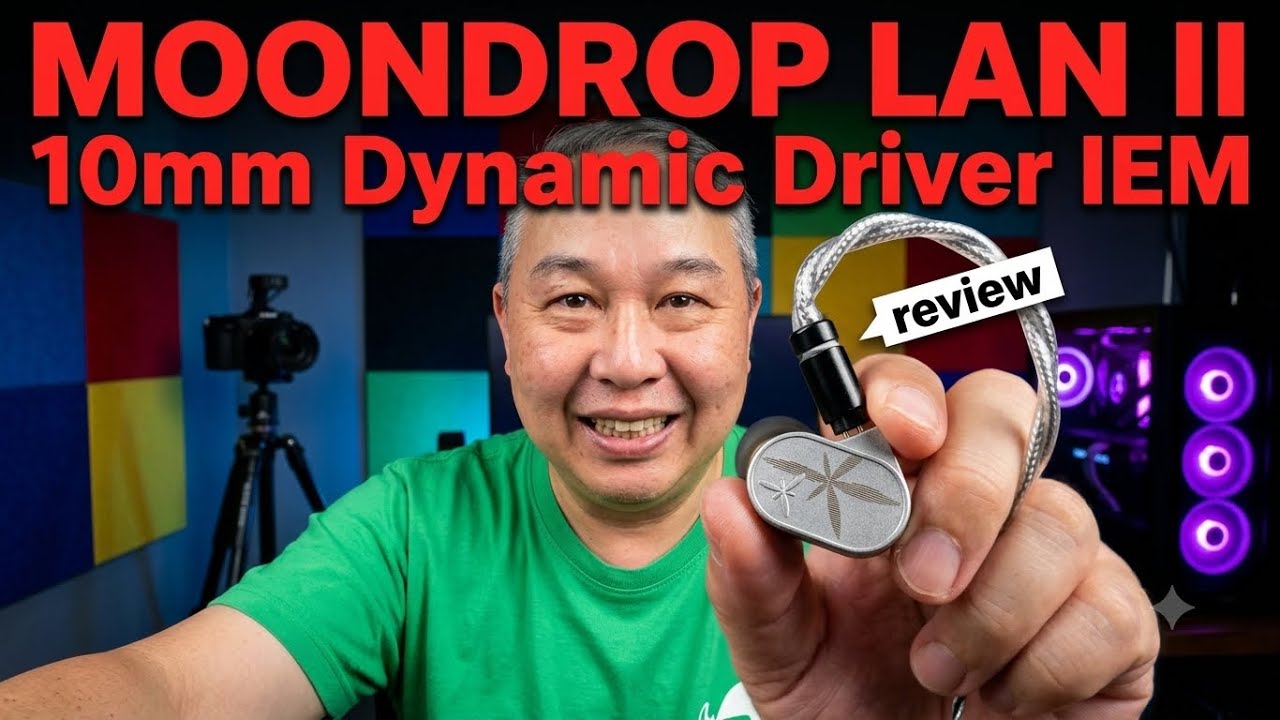 MOONDROP LAN II 10mm Dynamic Driver IEM | Review