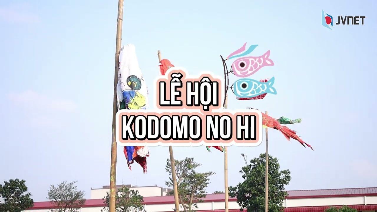 Rực rỡ lễ hội đèn lồng cá chép Kodomo no hi tại JVNET