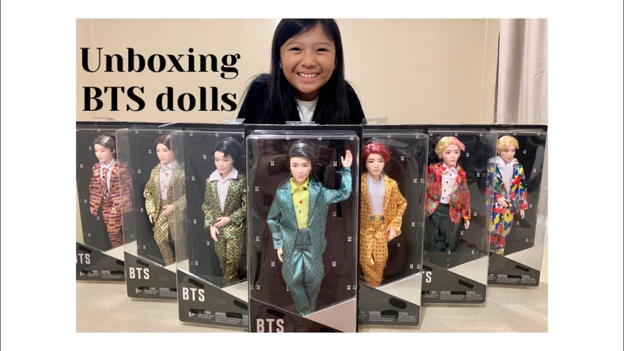 BTS dolls unboxing #7