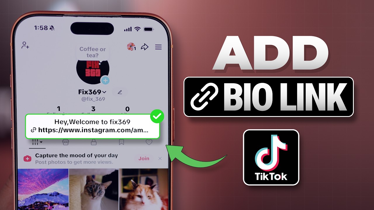 How to Add Link in TikTok Bio! [Clickable]