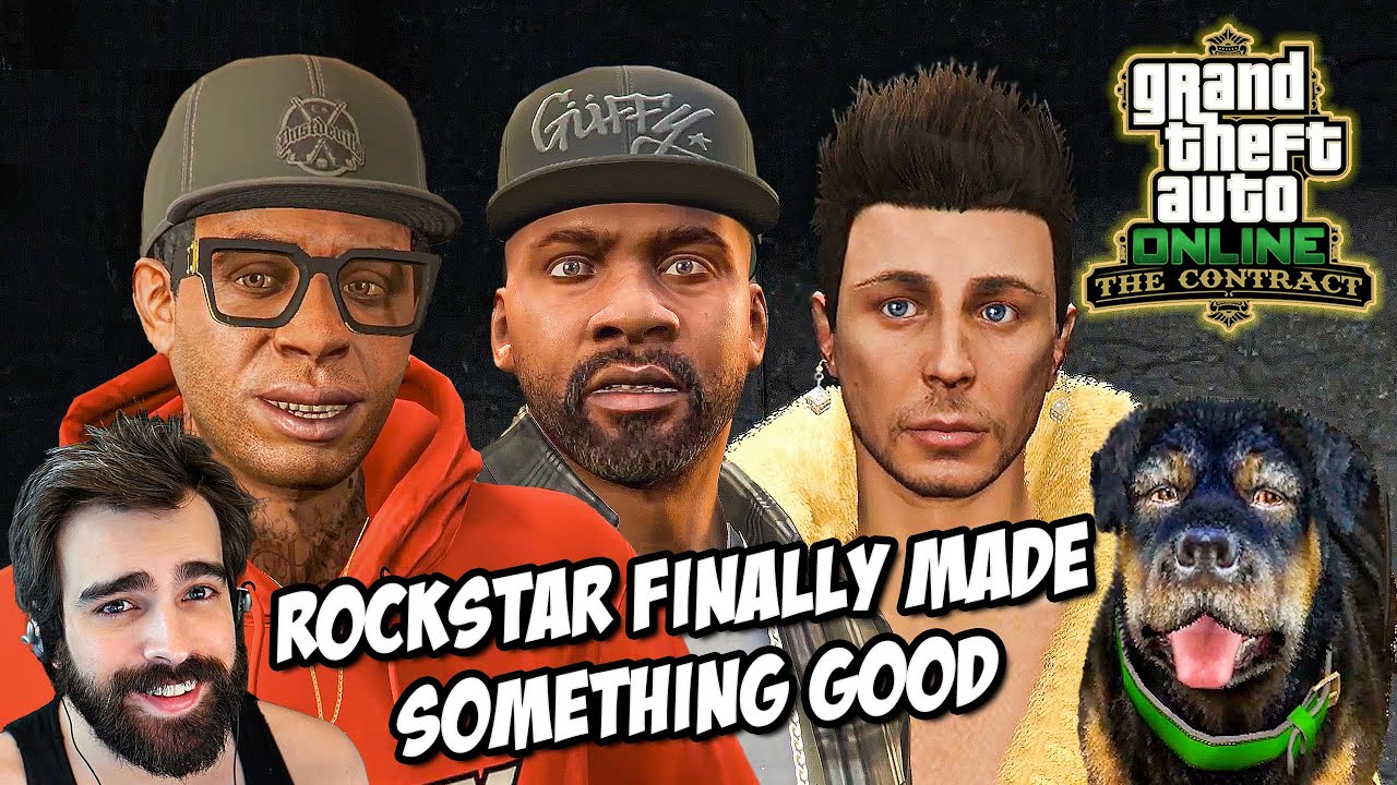 GTA Online Becomes GTA 5 - The Story Finally Continues (The Contract DLC)