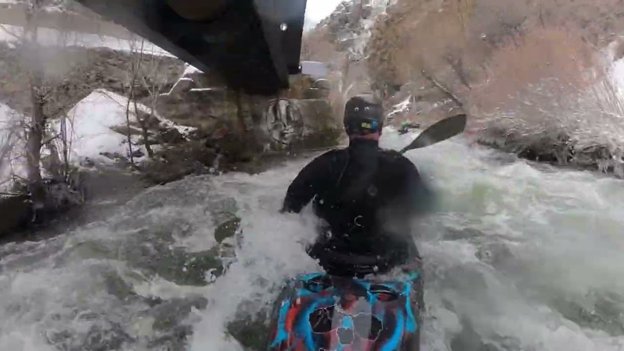 Ogden Narrows Waterfall Section.