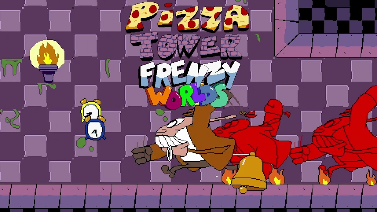 Pizza Tower Frenzy Worlds OST - Third Degree Murder (Melty Man lap 2)