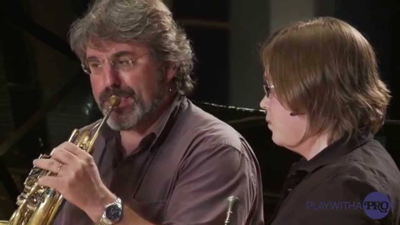 Horn lessons with Radovan Vlatkovic, Strauss 1st Horn Concerto, Play With a Pro