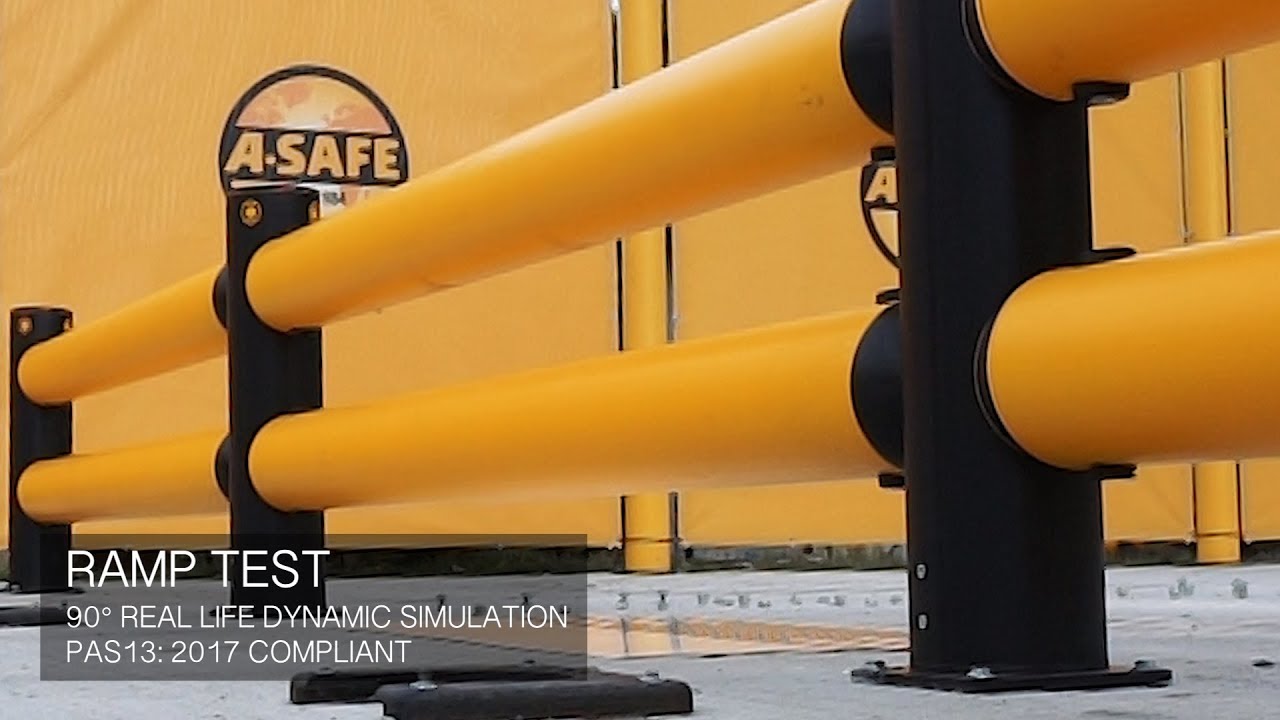 A-SAFE | Тестирование iFlex Double Traffic Barrier