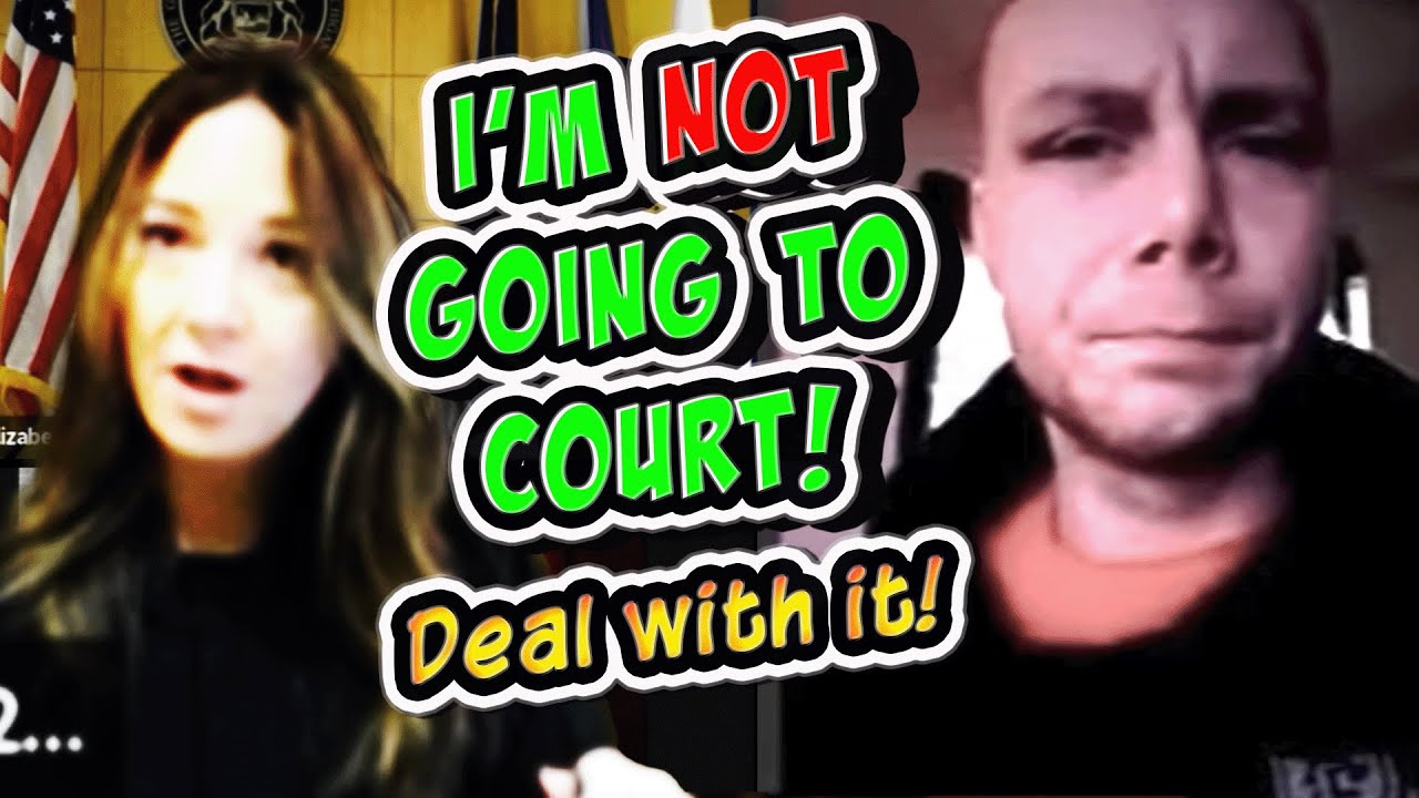 Slick Talker REFUSES to Leave His Hotel Room!!  This will not end well with Judge DiSanto