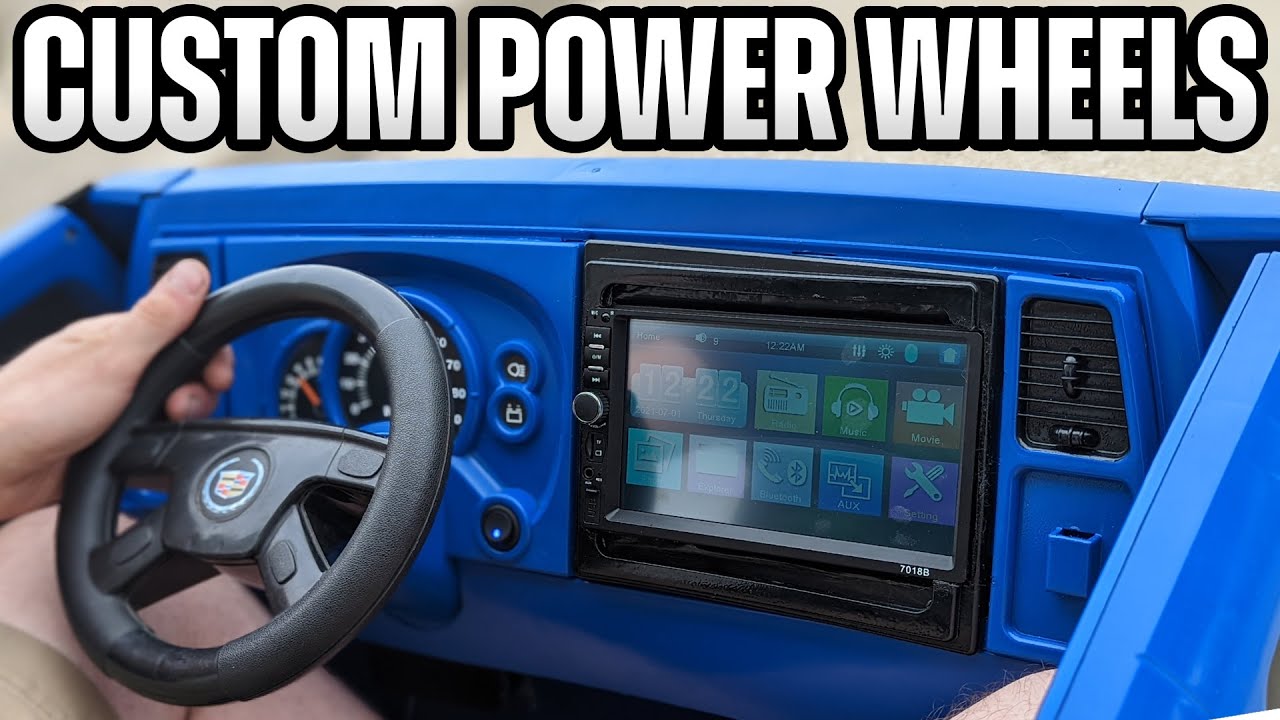 Custom Power Wheels - Subwoofers, Touch Screen Radio, Under glow & More!