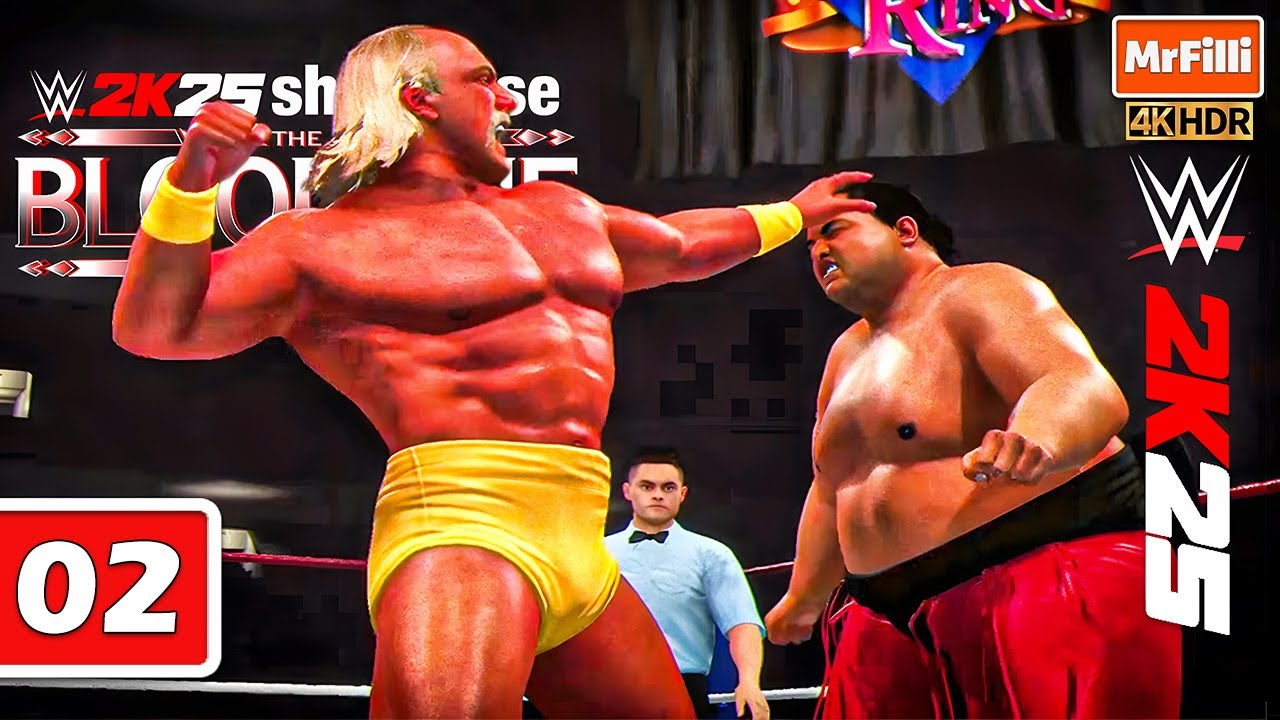 WWE 2K25 - Showcase | Yokozuna vs. Hulk Hogan - 1993 | 02 | PS5 [4K HDR 60FPS] No Commentary
