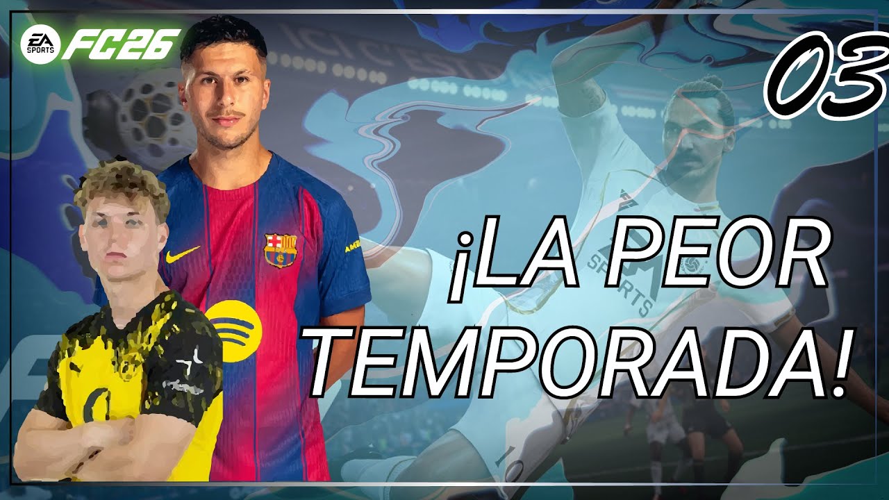 😭 ¡La PEOR temporada de mi historia! 💀 Final de la 1ª temporada | EAFC 26 Modo Manager EP3