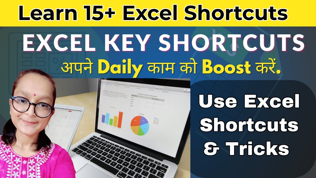 Top Excel Shortcut Keys | Master Excel Shortcuts in Hindi | Learn EXCEL SHORTCUTS | #exceltips