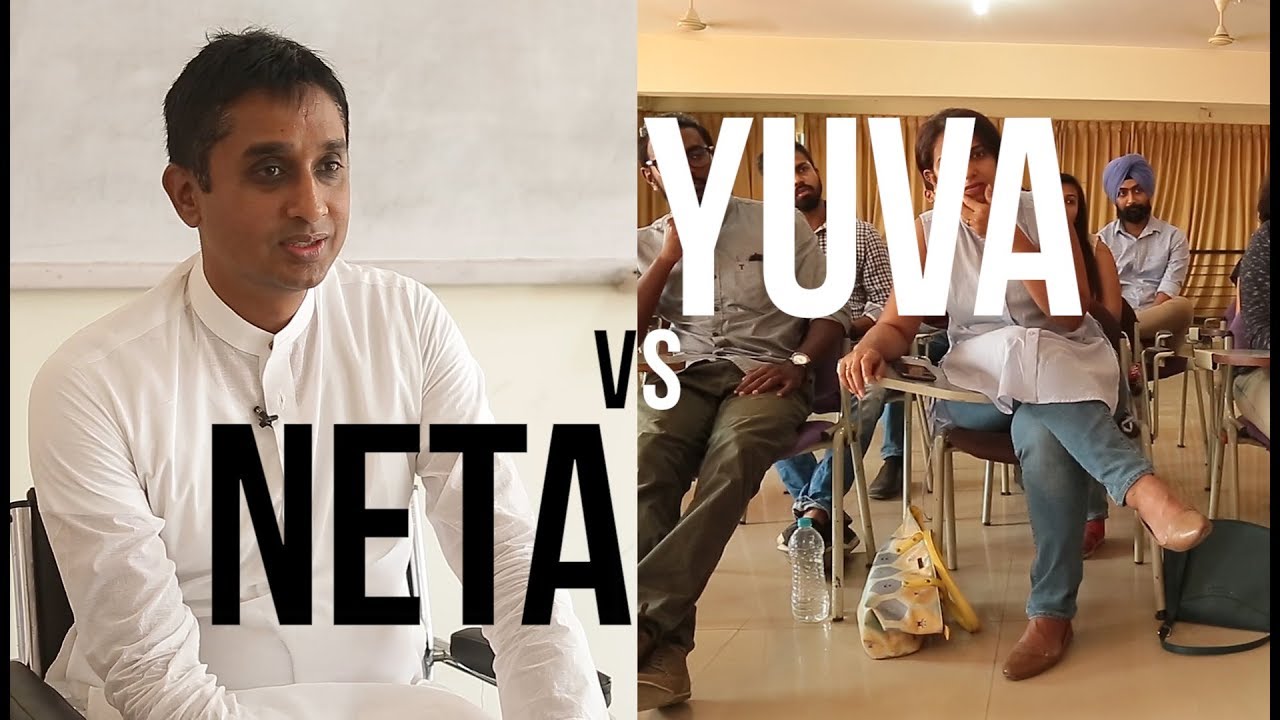 BJP's Vivek Reddy gets candid with journalism students ahead of Karnataka Assembly Election