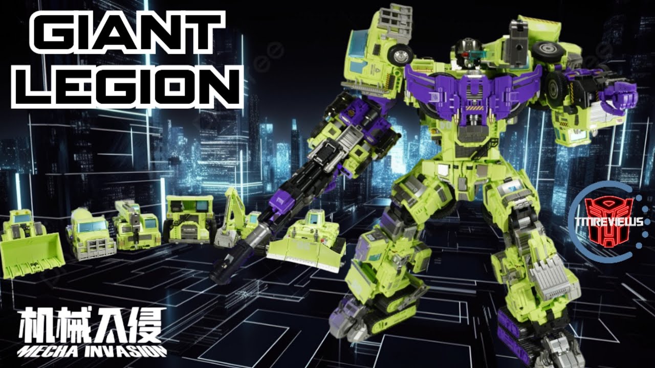Mecha Invasion GLA-01 - GLA-06 Giant Legion (AKA Devastator)