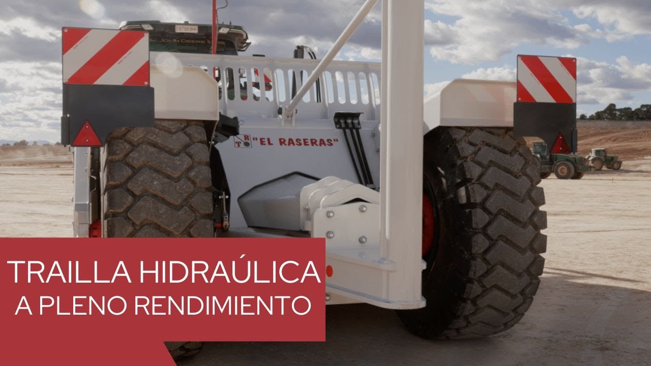 TRAILLAS HIDRAÚLICAS CARGANDO TIERRA--------TALLER 
