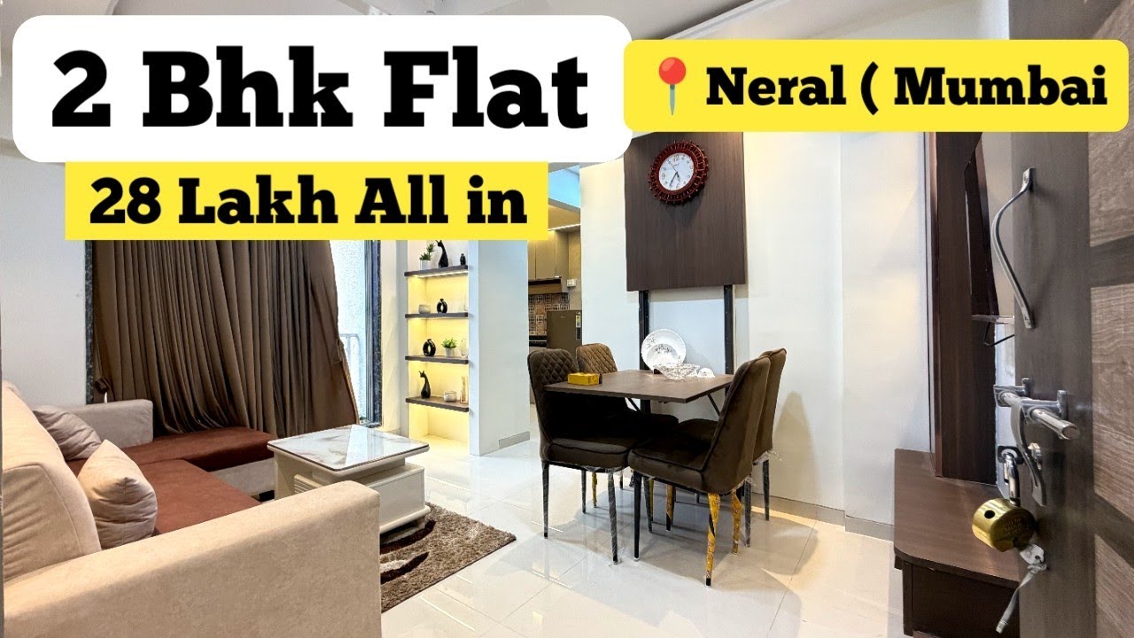 🟡 सिर्फ़ 2 लाख डाउनपेमेंट में लीजिये 2 BHK Flat / Call.7057058495 / 9271034359 / 📍Neral 