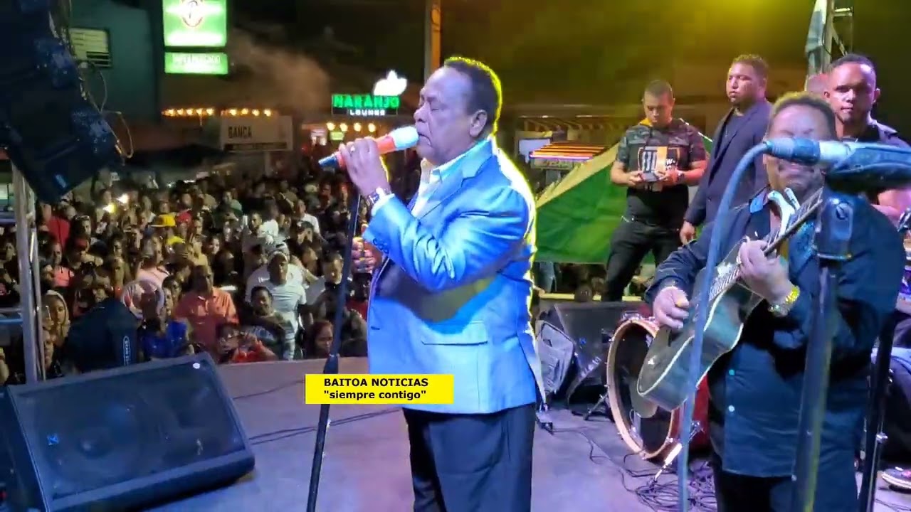 Leonardo Paniagua en las fiestas populares Baitoa 2023 EN VIVO