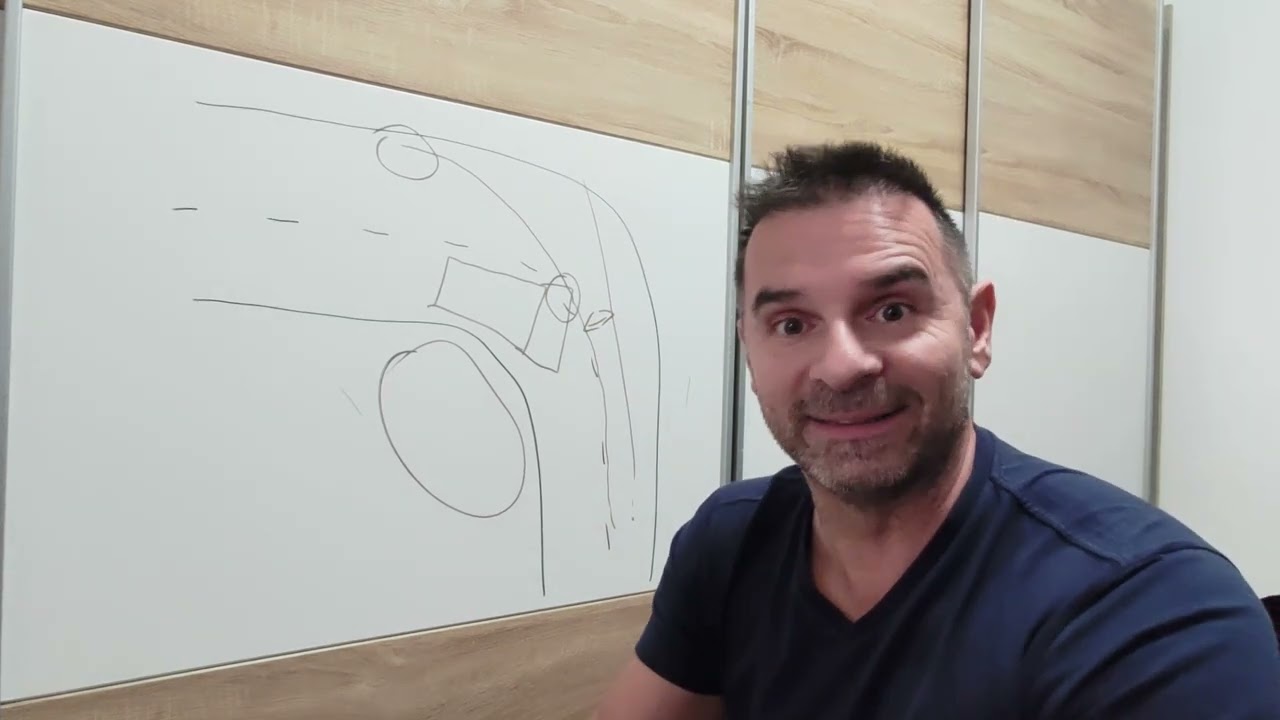 Hamis biztonságérzet motoron! - Bal kanyar,  rossz beláthatósággal