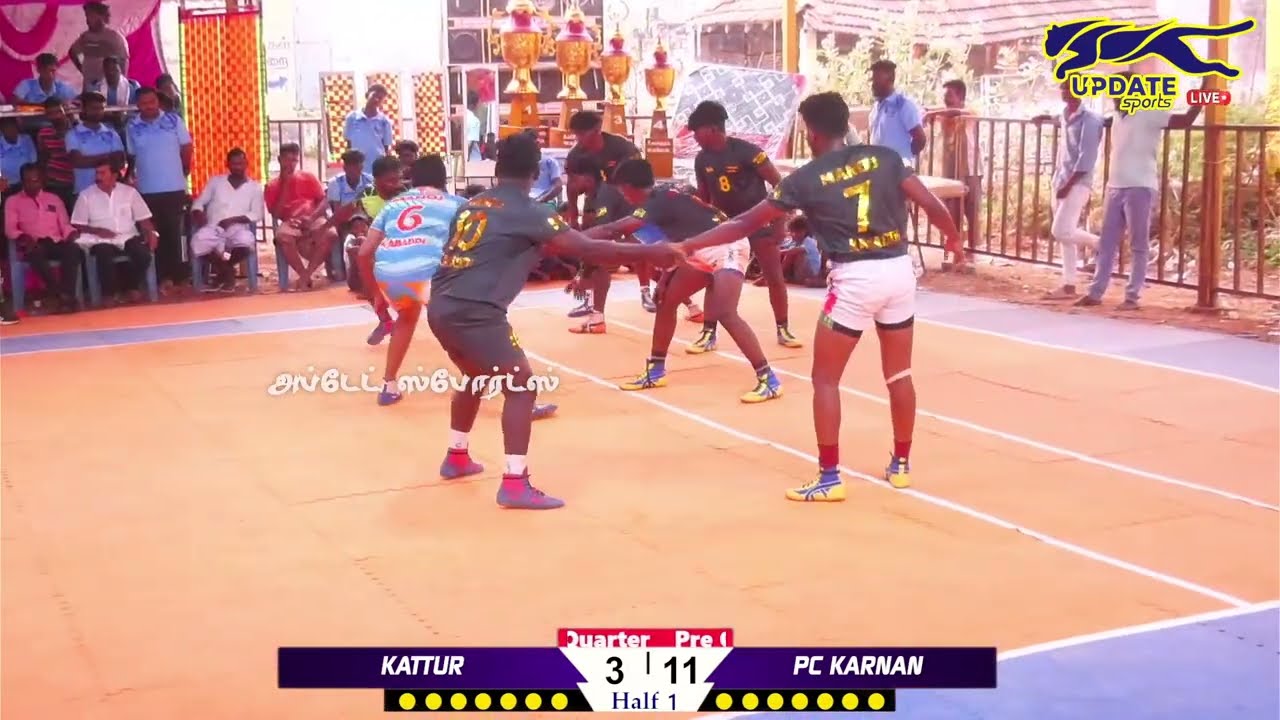 PQF |  PC KARNAN NADUKKAVERY vs KATTUR |#VALAVANDANKOTTAI #TRICHY MENS KABADDI - 2026