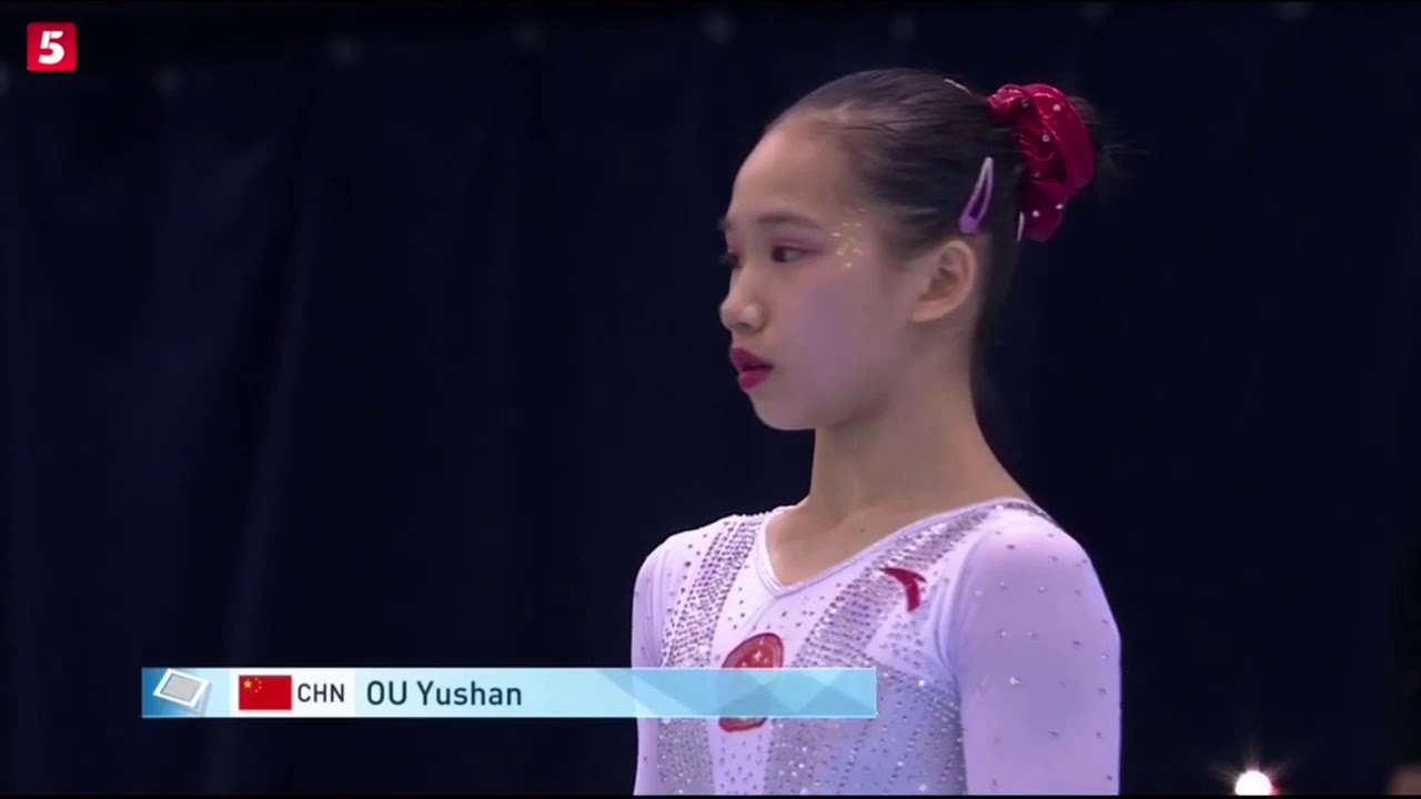 Ou Yushan FX EF_2019 FIG Junior Worlds