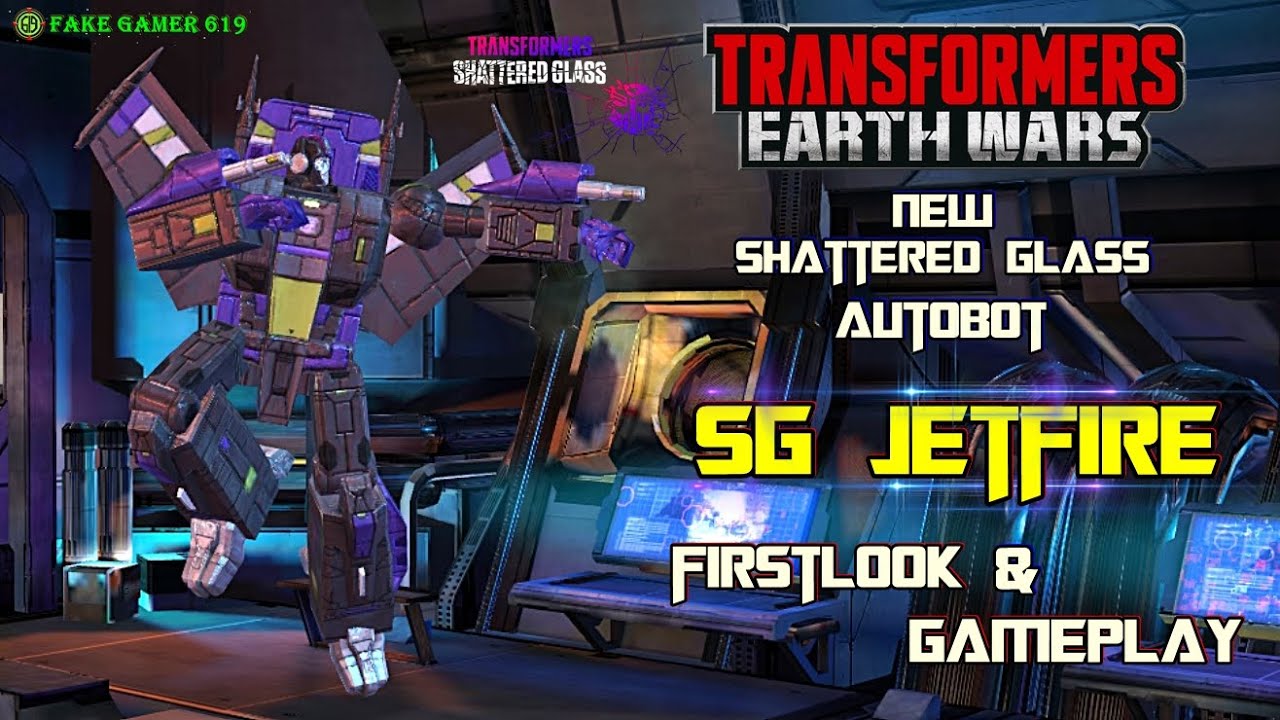 SHATTERED GLASS JETFIRE - TRANSFORMERS | NEW AUTOBOT