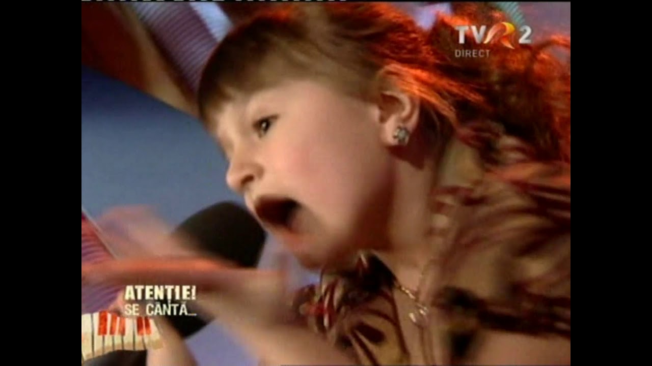 Oana Tabultoc (9 ani) - Mama, cat as vrea - TVR 2 - Atentie se canta