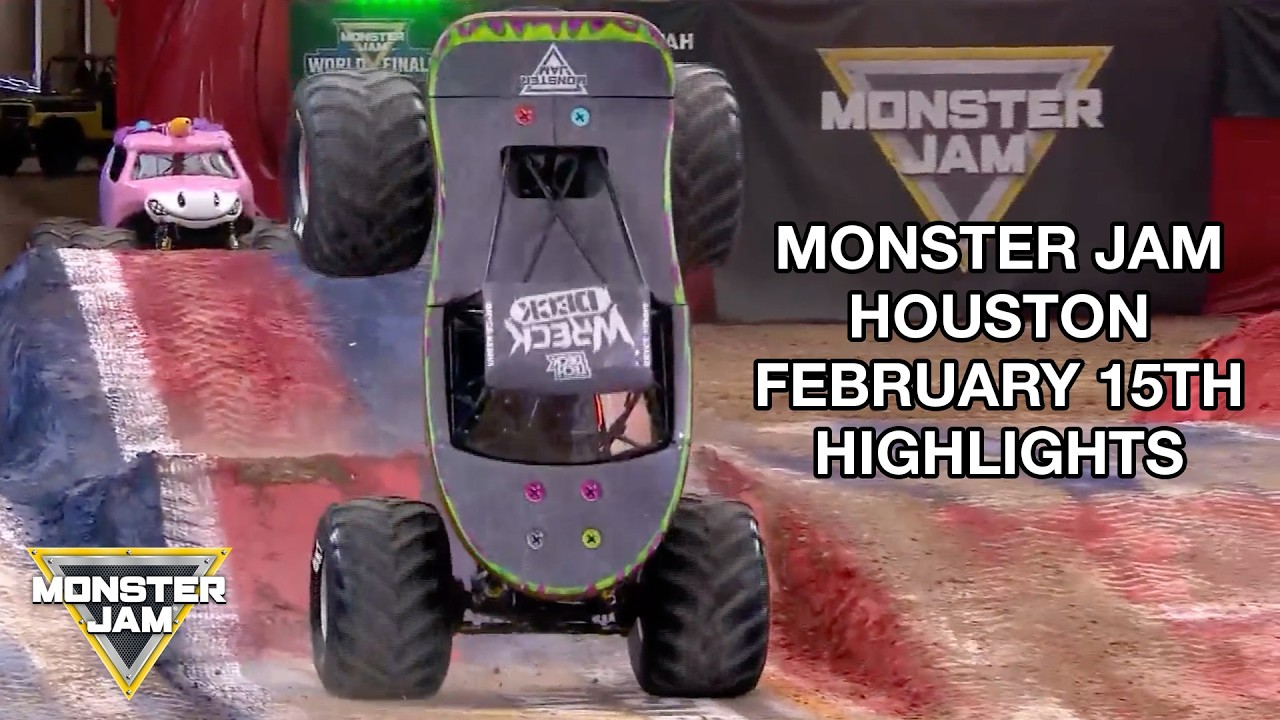 Monster Jam Houston Highlights | February 15th, 2026 | 3PM