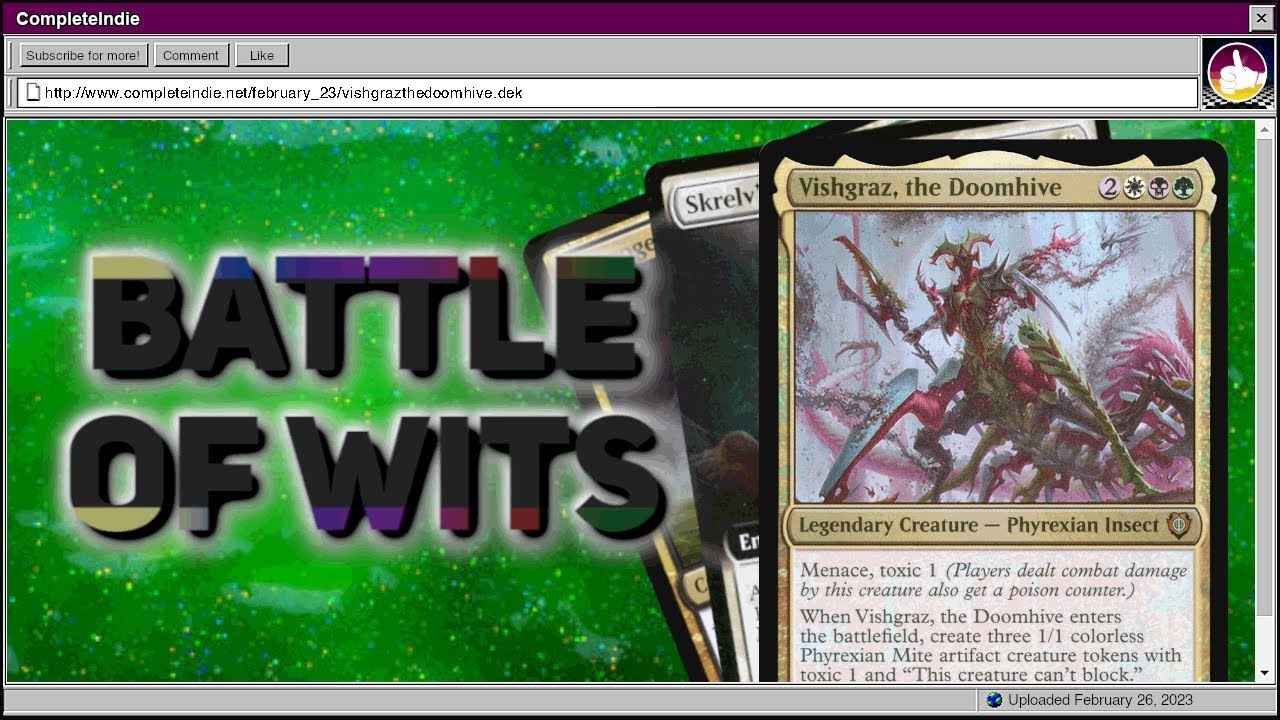 Vishgraz, the Doomhive | $85 Budget Deck