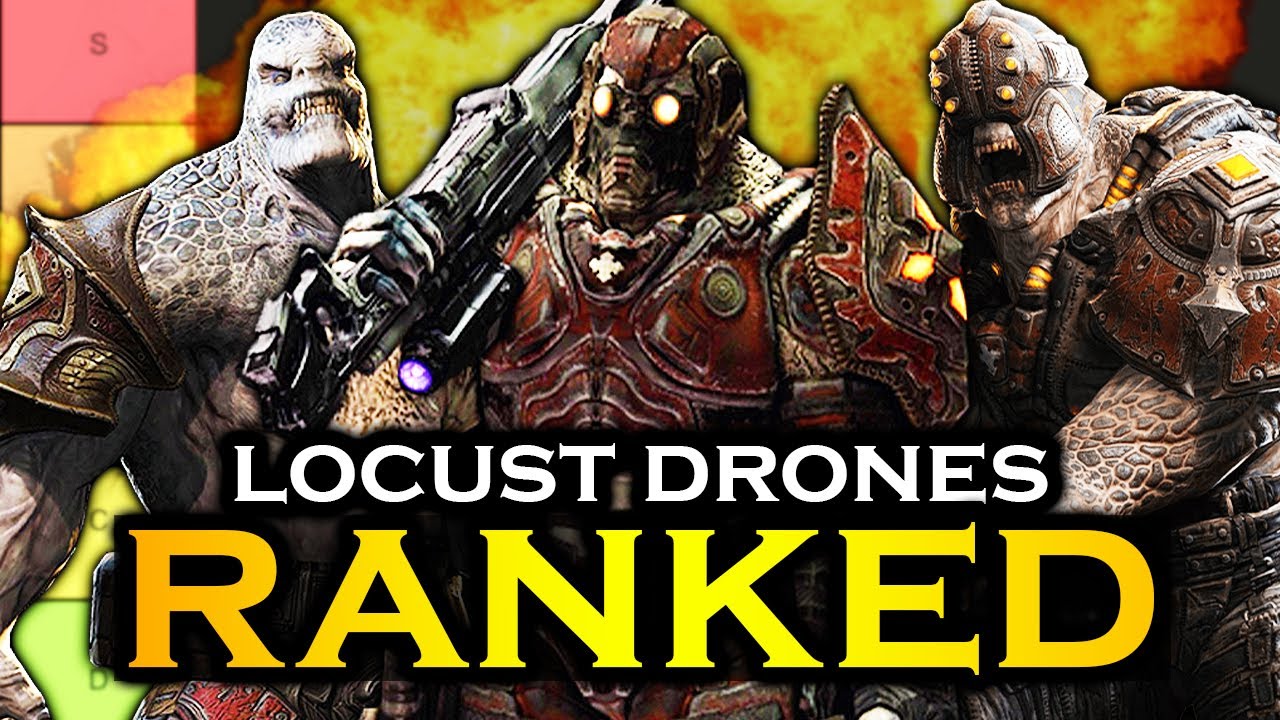 Ranking EVERY Locust Drone in Gears of War