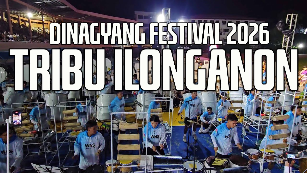 Tribu Ilonganon Drummers | Dinagyang Festival 2026 Opening Salvo #dinagyang 2026