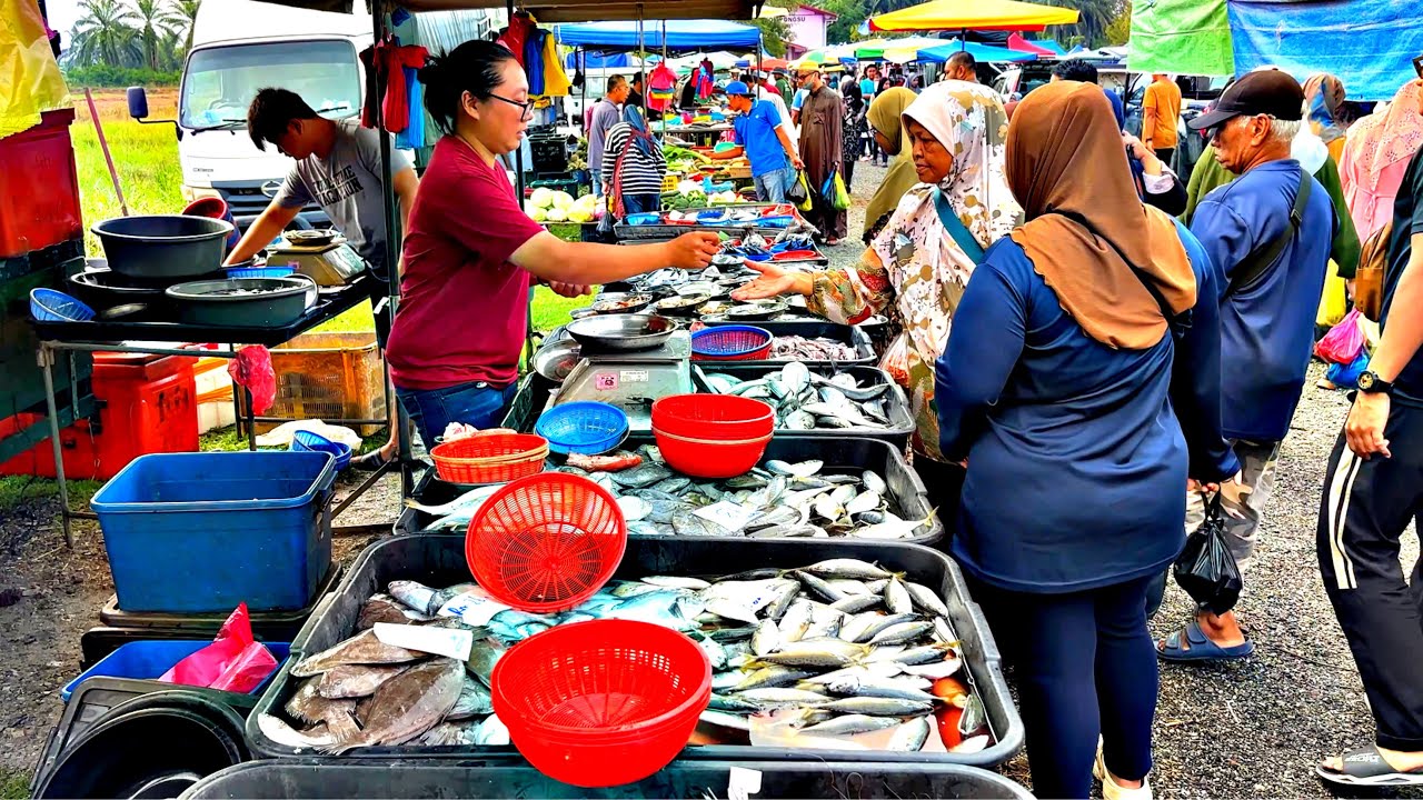 Malaysia Morning Market Street Food Tour | Pasar Pagi Negeri PERAK - Alor Pongsu 