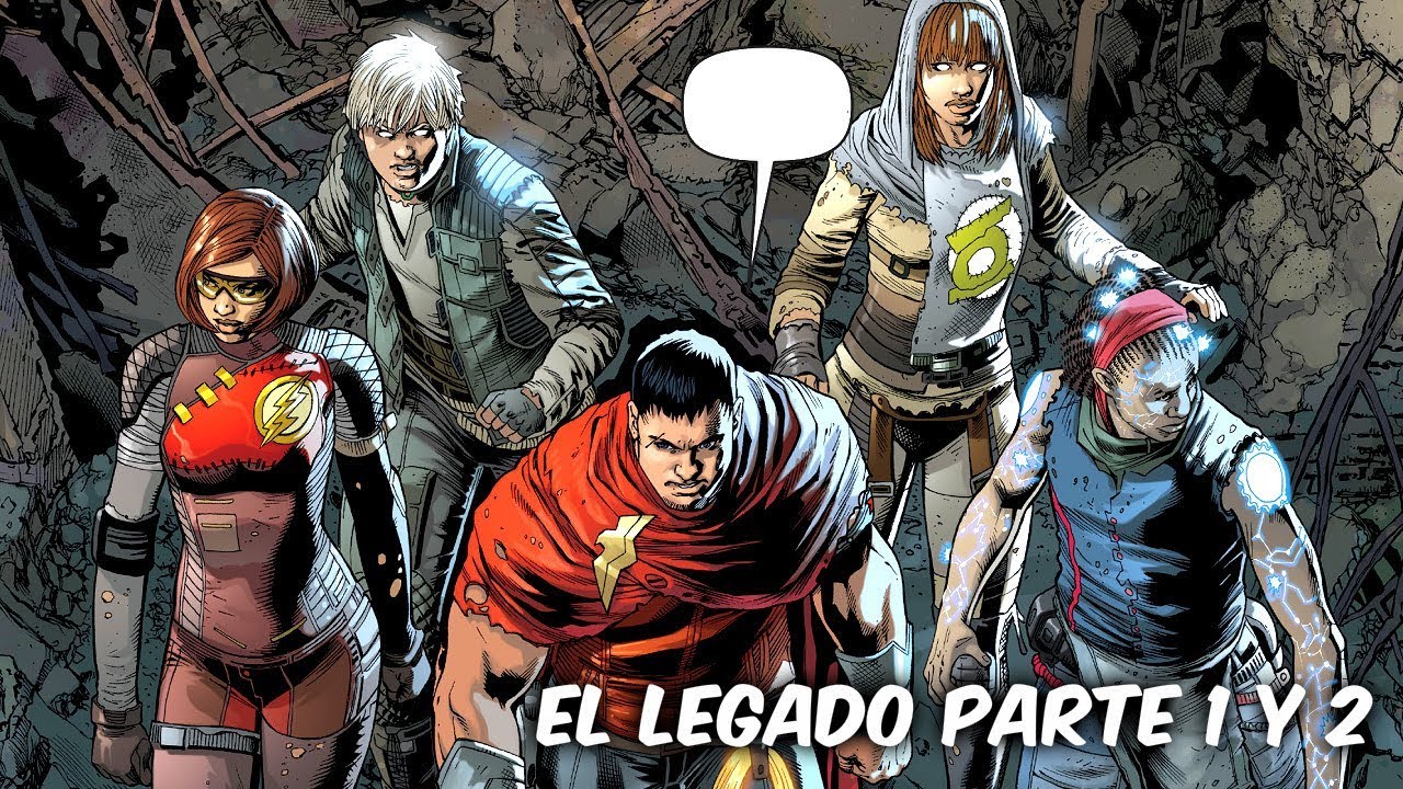 LOS HIJOS DE LA LIGA DE LA JUSTICIA 