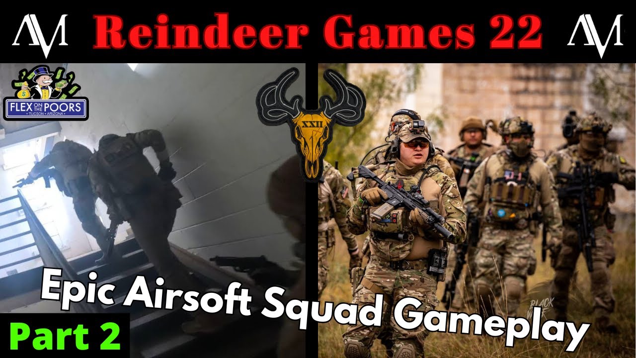 INSANE 400 Player Milsim Squad Game at US Army Base | AMS Reindeer Games | Fort Cavazos, Texas