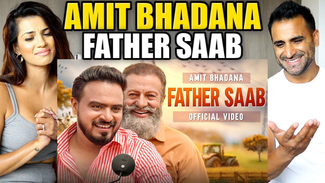 FATHER SAAB ( Official Video ) REACTION!! - AMIT BHADANA | KING | Section 8 | Teji Sandhu