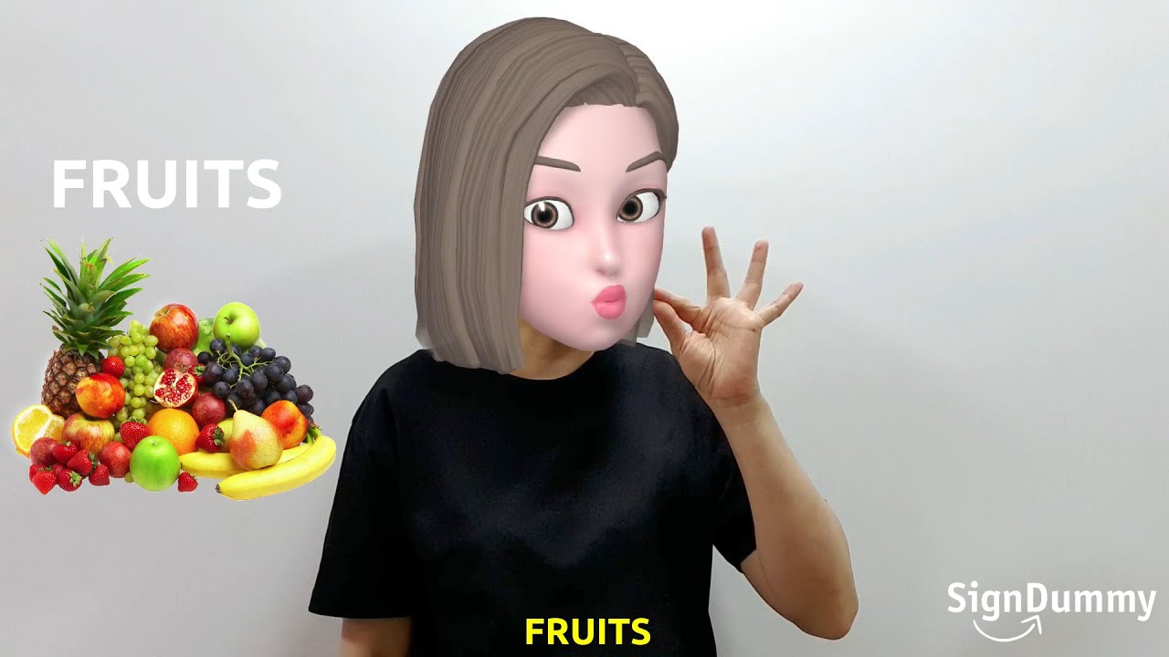 American Sign Language (ASL) Lesson: Fruits
