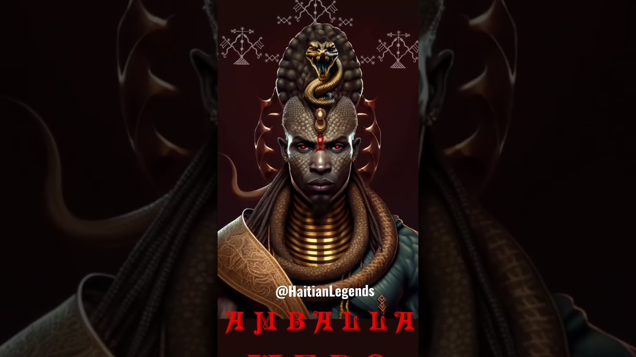 Haitian Vodou deity Damballah Wedo #Haiti #Vodou #voodoo #ai #aiart #midjourney #chatgpt