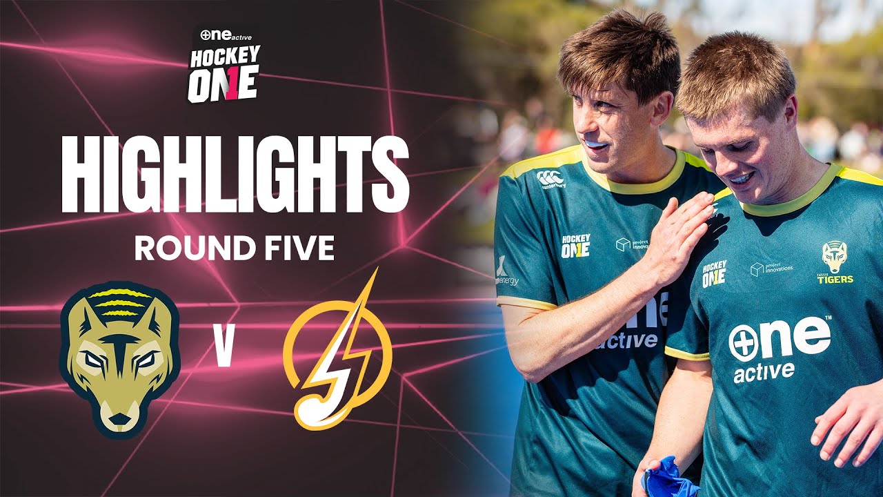 Tassie Tigers v Perth Thundersticks Men's Highlights | ONE Active Hockey One League Round 5 2025