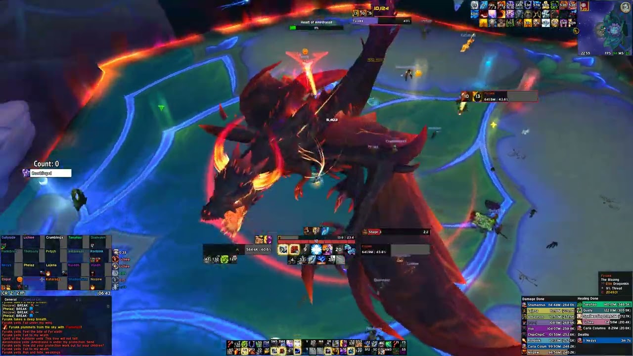 Sequence vs. Fyrakk Mythic (Enhancement Shaman PoV)