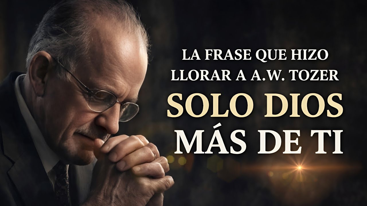 LA FRASE QUE HACÍA LLORAR A A.W. TOZER SOLO - 
