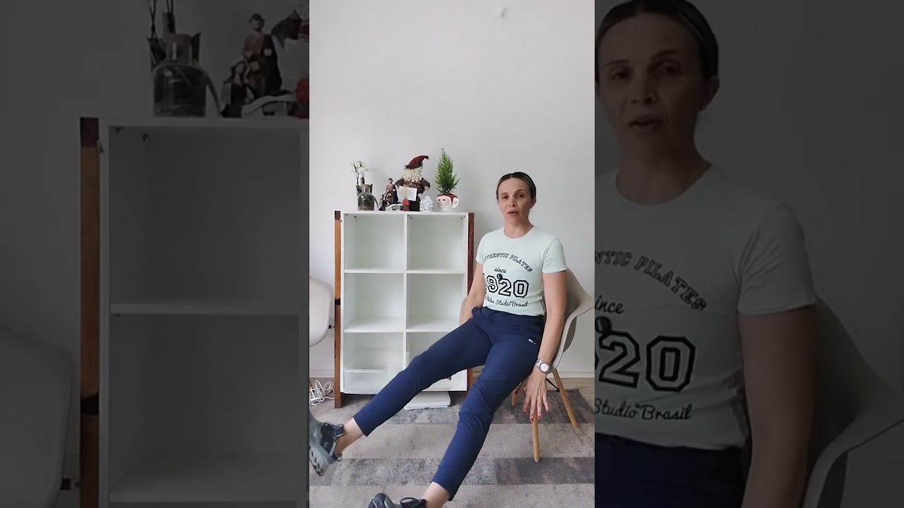 35. Quadril forte com 5 min de Pilates na sua casa 