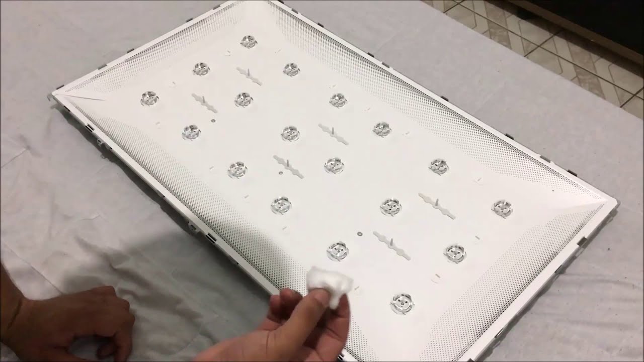 Bolas brancas na tela da tv LG - Solução [Video Completo]