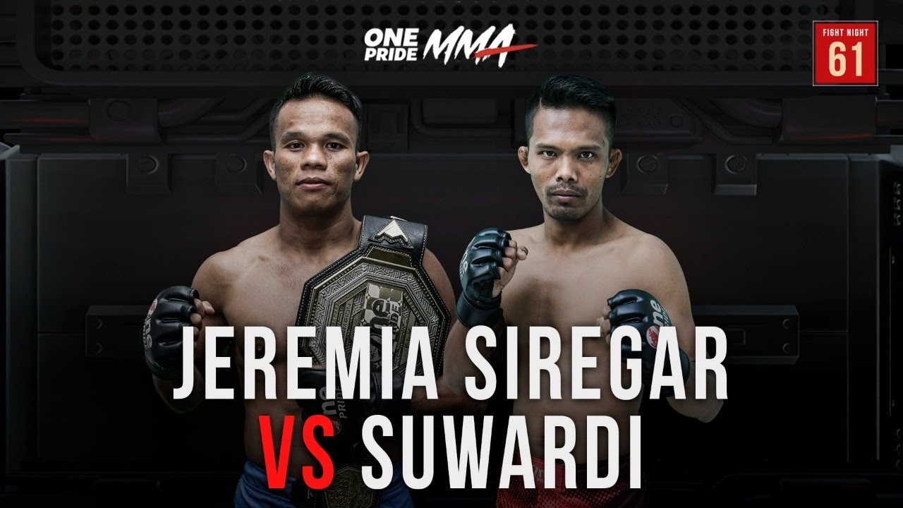 [Partai Utama Terbaru] Jeremia Siregar Vs Suwardi | Full Fight One Pride MMA FN 61