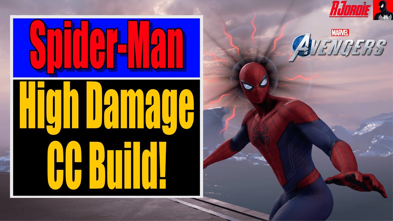 SPIDER-MAN BUILD - HIGH DAMAGE AND CROWD CONTROL - Marvel's Avengers - PS5