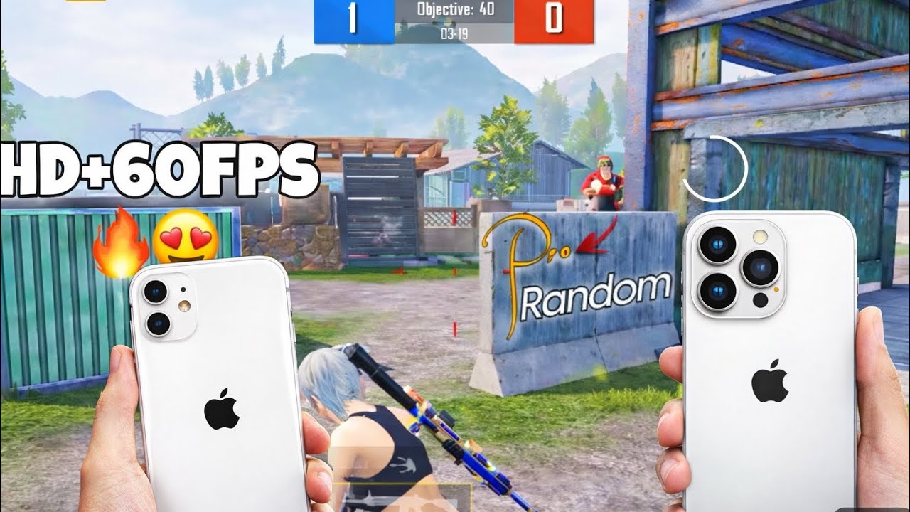iphone 11 vs iphone 14 pro bgmi tbm gameplay video #bgmi #tdm 