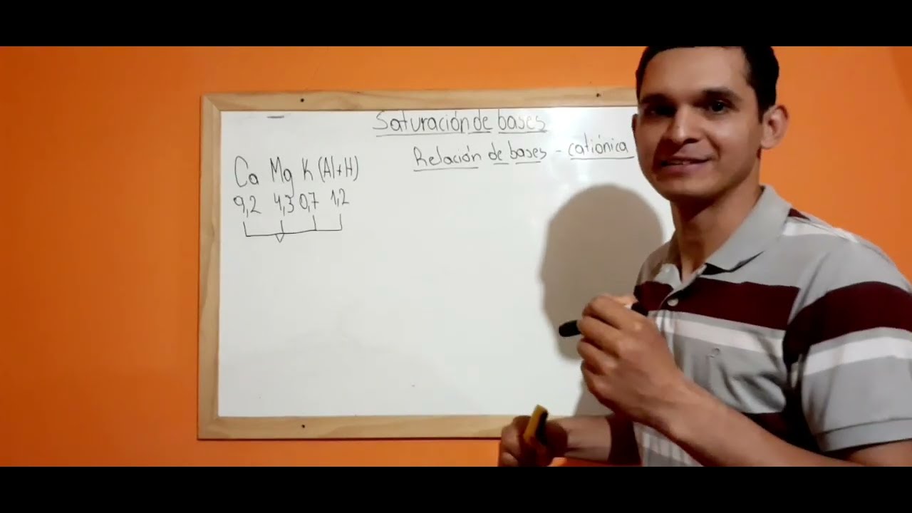 03. Cómo calcular la saturación de las bases intercambiables del suelo