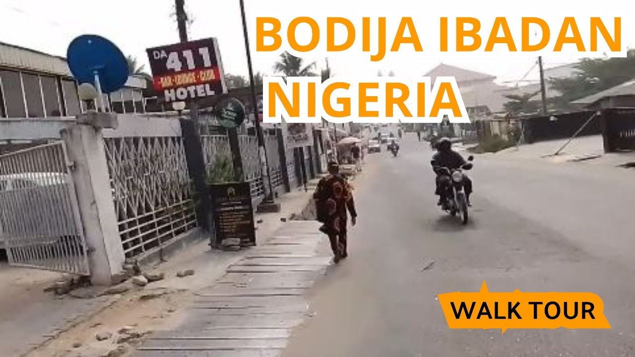 Walking tour of BODIJA Street In IBADAN Nigeria | Nigeria's Largest City walk tour 2024